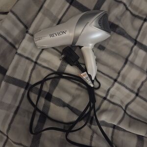 Revlon Silver and White Hair Dryer
